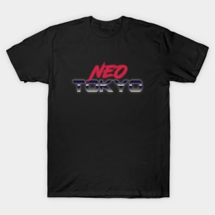 Syntwave 80's Style Neo Tokyo T-Shirt T-Shirt T-Shirt